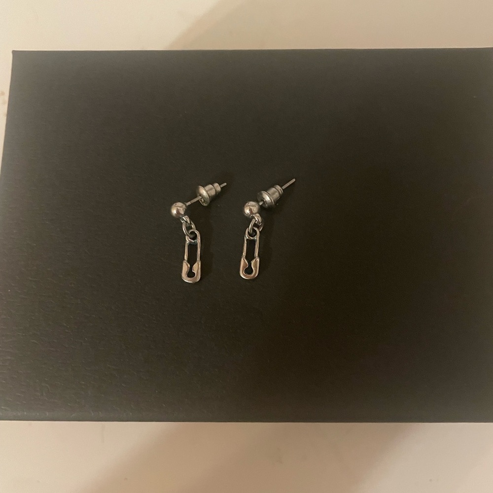 Free with bundle Safety Pin Earrings
